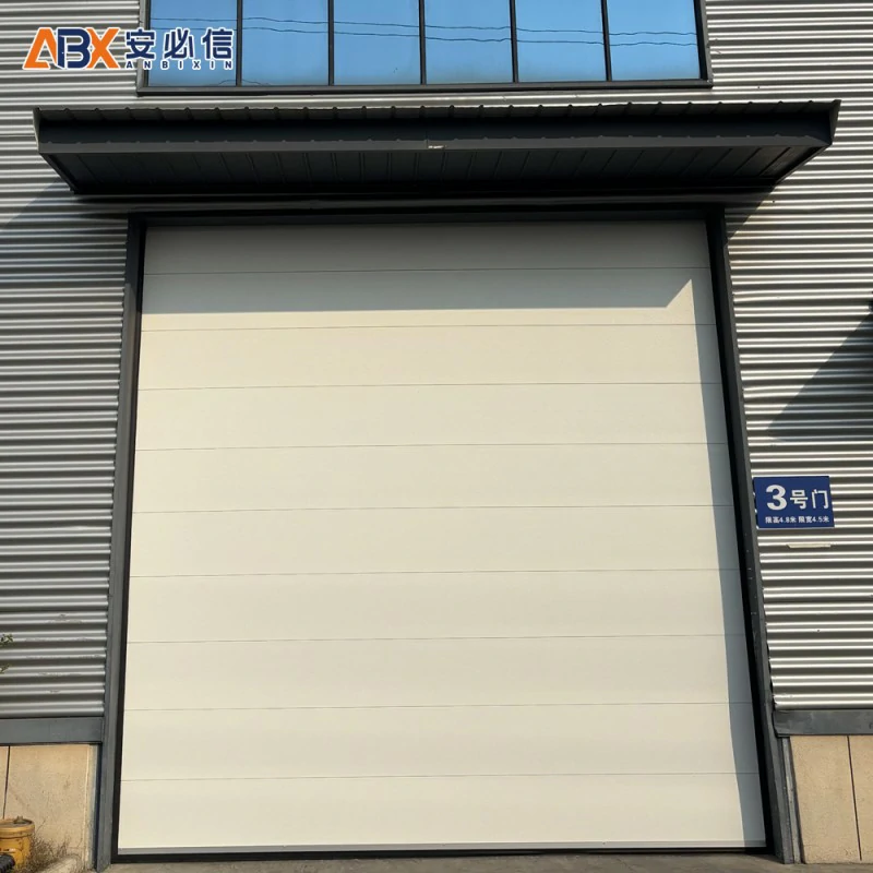白银电动滑升门